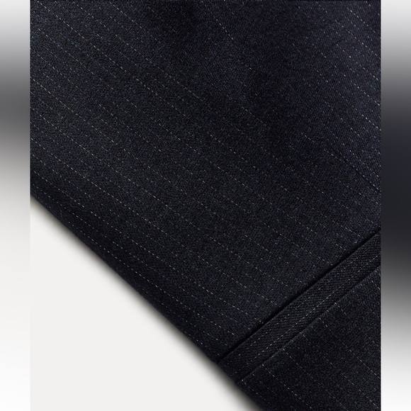 Zara NWT Wool Blend Pinstripe Vest ZW Collection - Picture 11 of 12